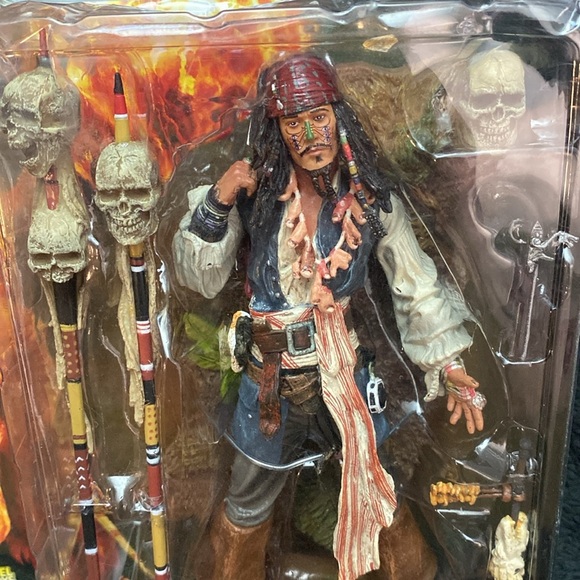 RARE NECA Pirates Of The Caribbean Series 3
CANNIBAL JACK SPARROW Action
Figure - Picture 4 of 16